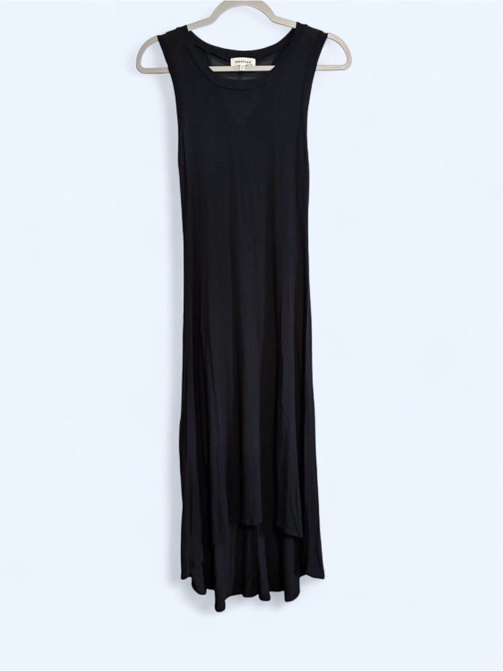 Monteau Mesh Sleeveless Maxi Dress